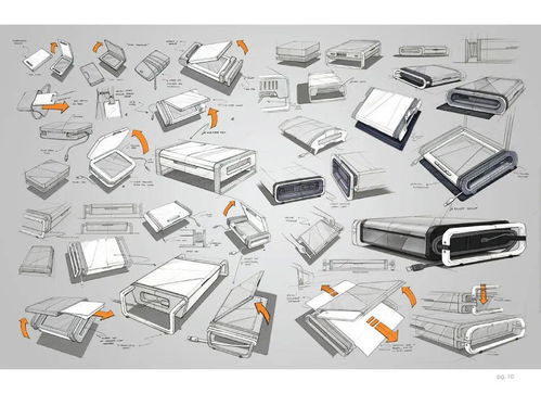 創意手繪電子產品圖集